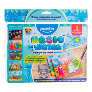 SET DE HOJAS PARA COLOREAR POINTER MAGICAS (20% DE DESCUENTO EN 5 O MAS UNIDADES)