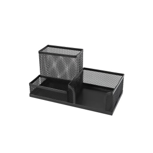 ORGANIZADOR DE ESCRITORIO POINTER MALLA 3 COMP (20% DE DESCUENTO EN 4 O MAS UNIDADES)