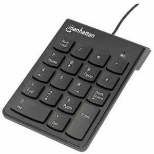 TECLADO NUMERICO MANHATTAN USB 176354 (10% DE DESCUENTO EN 4 O MAS UNIDADES)