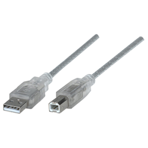 CABLE USB MANHATTAN 6 PIES / 1.8 MTS 333405 (20% DE DESCUENTO EN 4 O MAS UNIDADES)