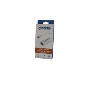 ADAPTADOR DE RED MANHATTAN USB 2.0 506731 (15% DE DESCUENTO EN 4 O MAS UNIDADES)