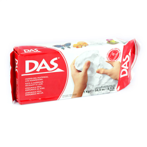 PASTA PARA MOLDEAR DAS BLANCO 1 KILO (12) (10% DE DESCUENTO EN 5 O MAS UNIDADES)