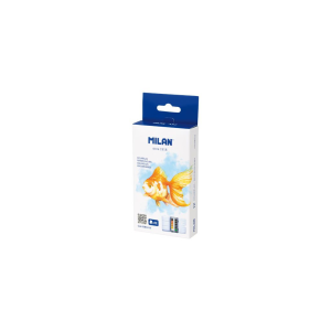 SET METALICO GODETS ACUARELA MILAN 12 (20% DE DESCUENTO EN 4 O MAS UNIDADES)