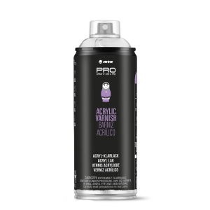 BARNIZ ACRILICO MATE MTN INDUST 400ML (10% DE DESCUENTO EN 4 O MAS UNIDADES)