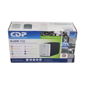 UPS CDP R-UPR 758 CON REGULADOR 750VA 375W 8 SAL (15% DE DESCUENTO EN 4 O MAS UNIDADES)