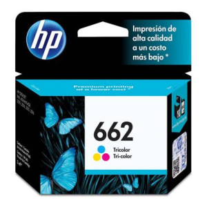 CARTUCHO HP CZ104AL TRICOLOR # 662 / 100 PGS (20% DE DESCUENTO EN 4 O MAS UNIDADES)